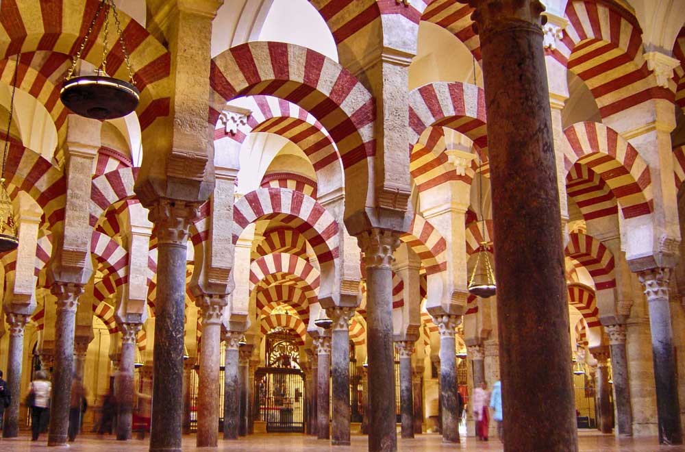 Mezquita in Cordoba Andalusië