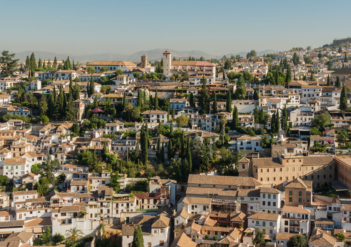 Albacin Granada Andalusië